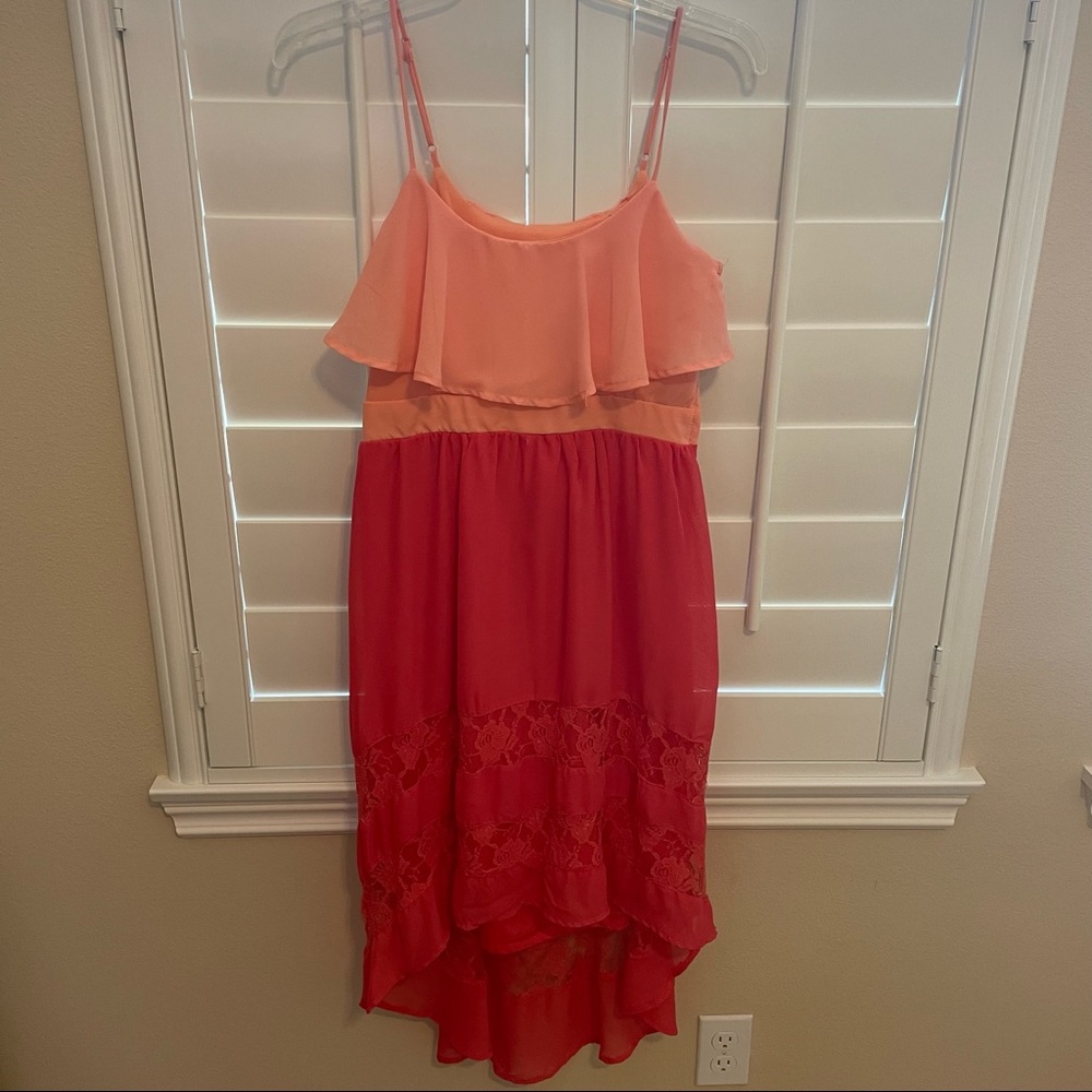 Daytrip High-low Two Tone Dress Size Medium